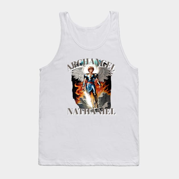 Archangel Nathaniel Tank Top by Apache Sun Moon Rising